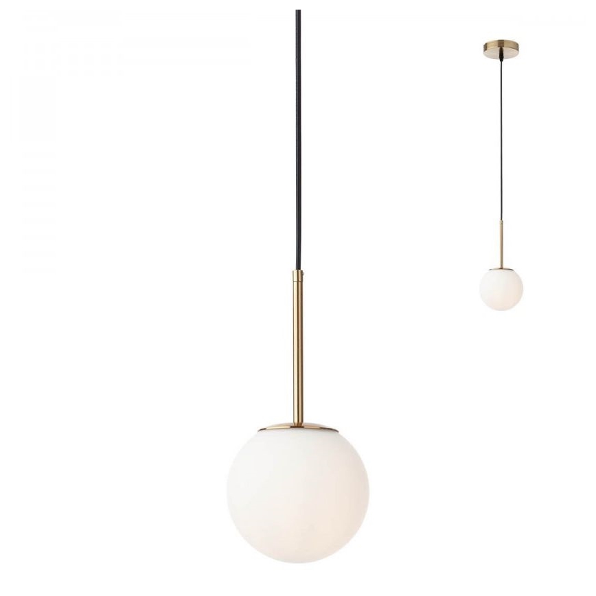 Redo A01-2623 - Paralume di ricambio per lampadario NIVA diametro 15 cm bianco