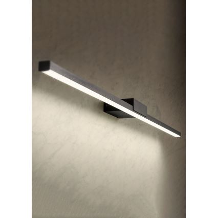 Redo01-3270 - Illuminazione a LED per specchi da bagno ASTON LED/12W/230V 60 cm CRI 90 IP44 nero