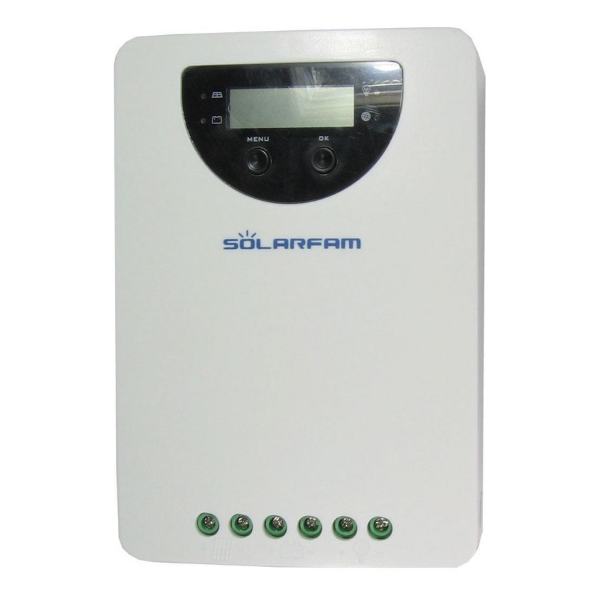Regolatore Di Carica Solare PWM 10A 12V/24V: Controller Intelligente Con Display LCD E Doppia Porta USB 5V, Protezioni Multiple