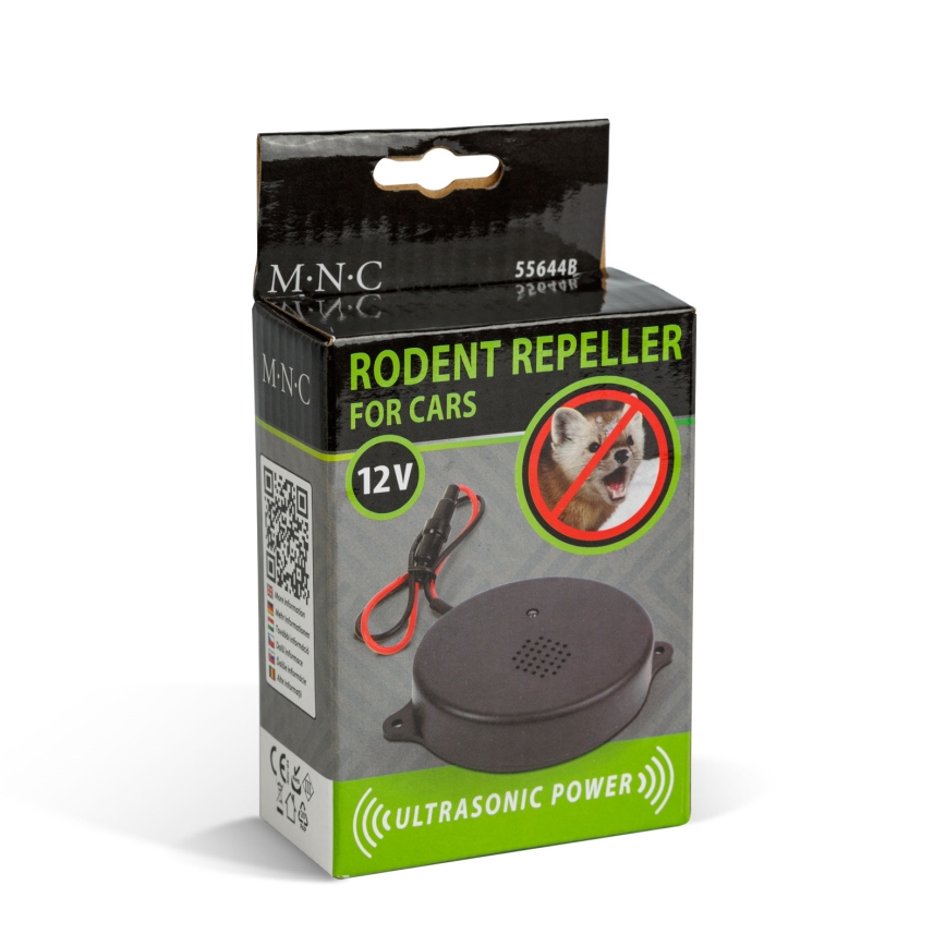 Repellente per roditori per auto 0,1W/12V nero