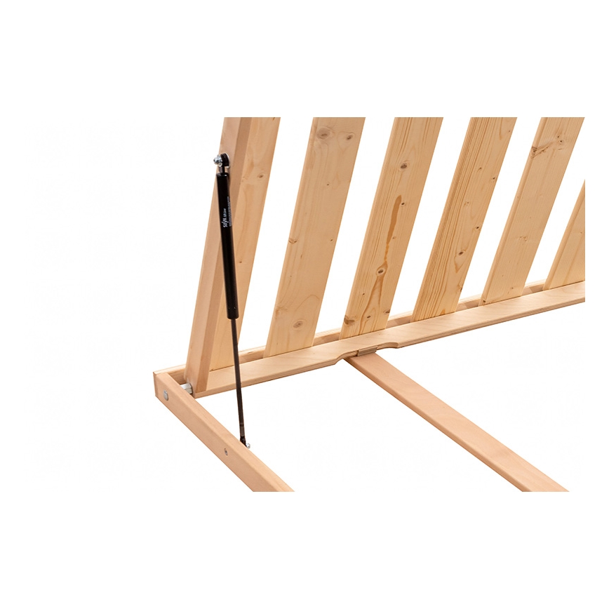 Rete a doghe fisse con side tilt OSLO 200x90 cm