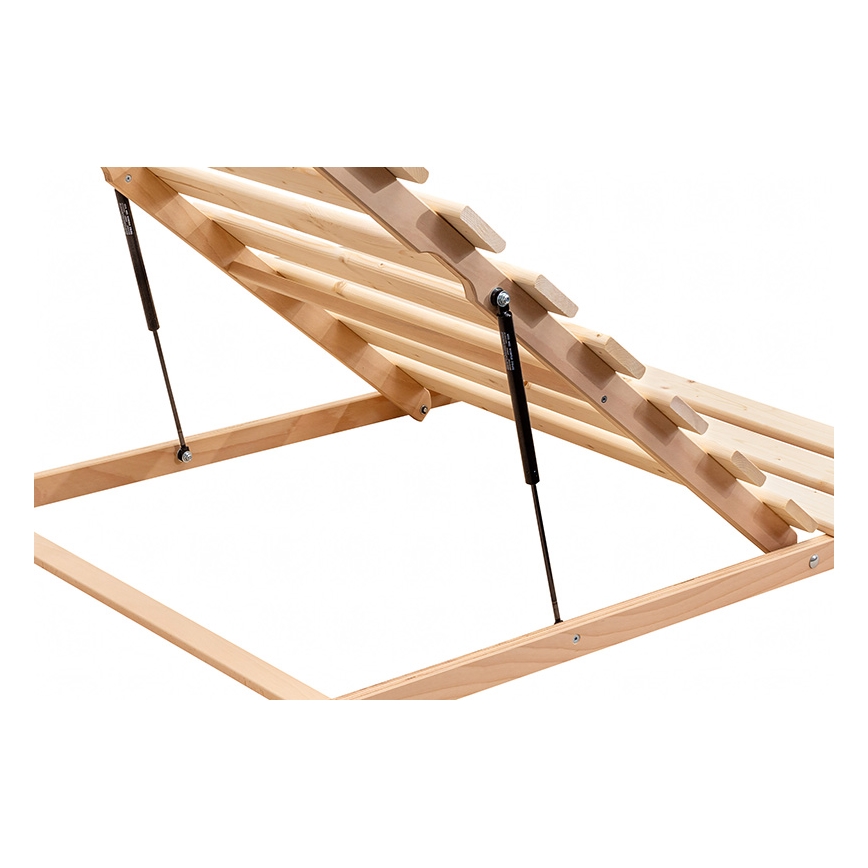 Rete a doghe fisse con tilt from legs HOVDEN 200x90 cm