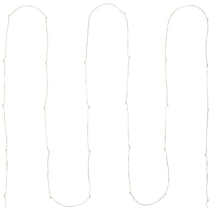 Catena luminosa LED 30xLED/2xAA 3,3 m multicolore