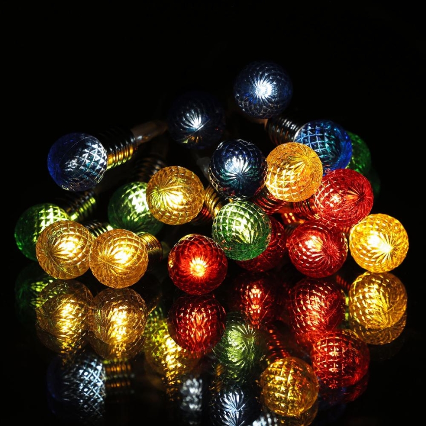 Catena luminosa natalizia 20xLED/2xAA/bianco caldo 1,8m lampadine