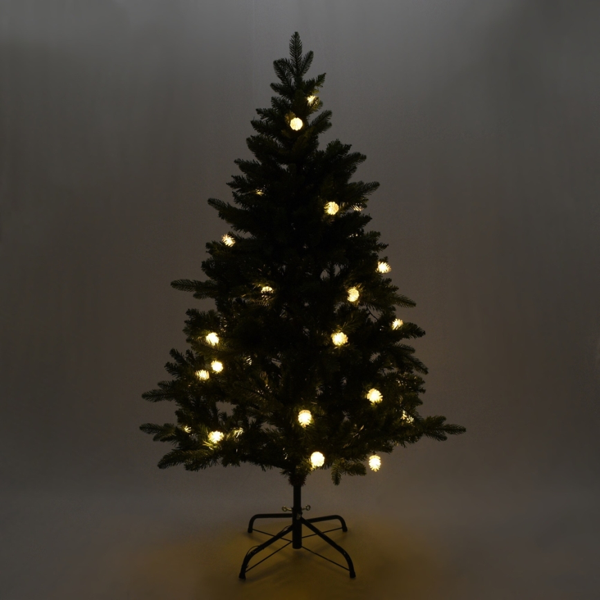 Catena luminosa natalizia LED per esterni 40xLED/15m IP44 bianco caldo