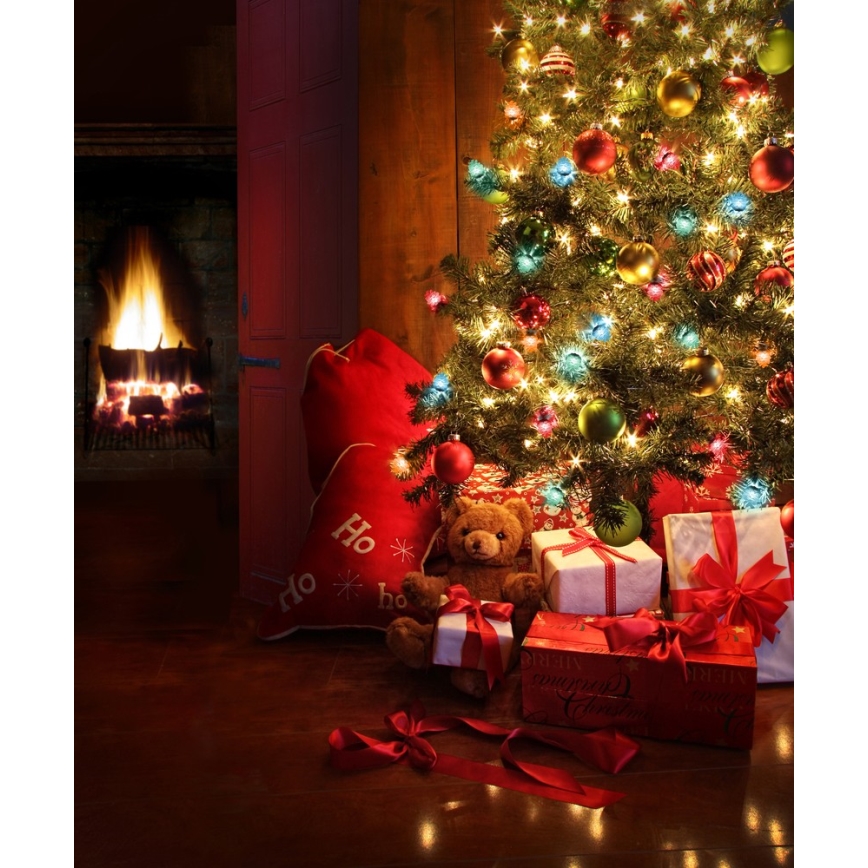 Catena luminosa di Natale da esterno 40xLED/15m IP44 multicolore