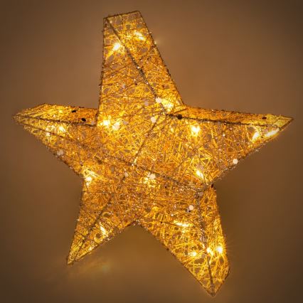 Decorazione di Natale a LED 20xLED/2xAA bianco caldo