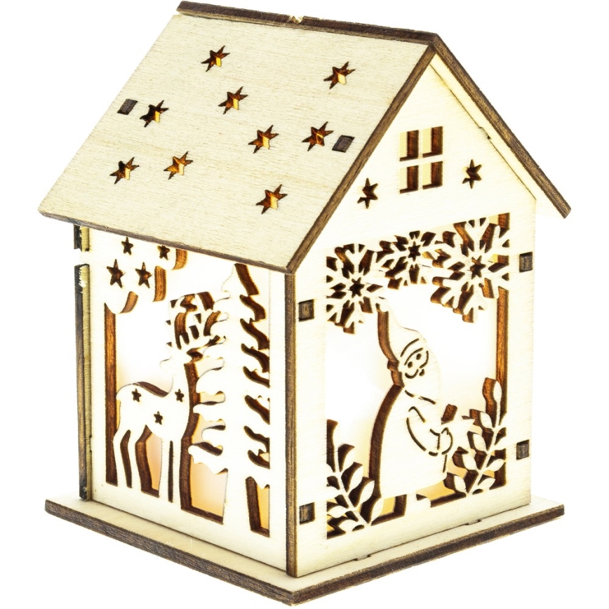 Decorazione natalizia a LED LED/2xLR44 bianco caldo