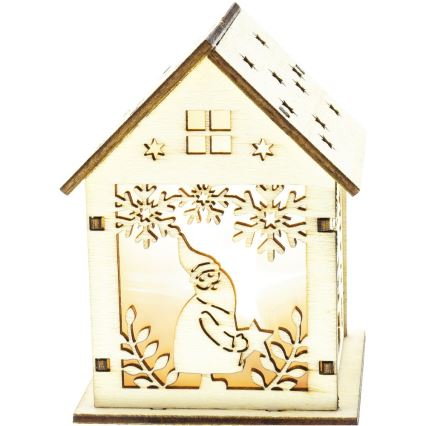 Decorazione natalizia a LED LED/2xLR44 bianco caldo