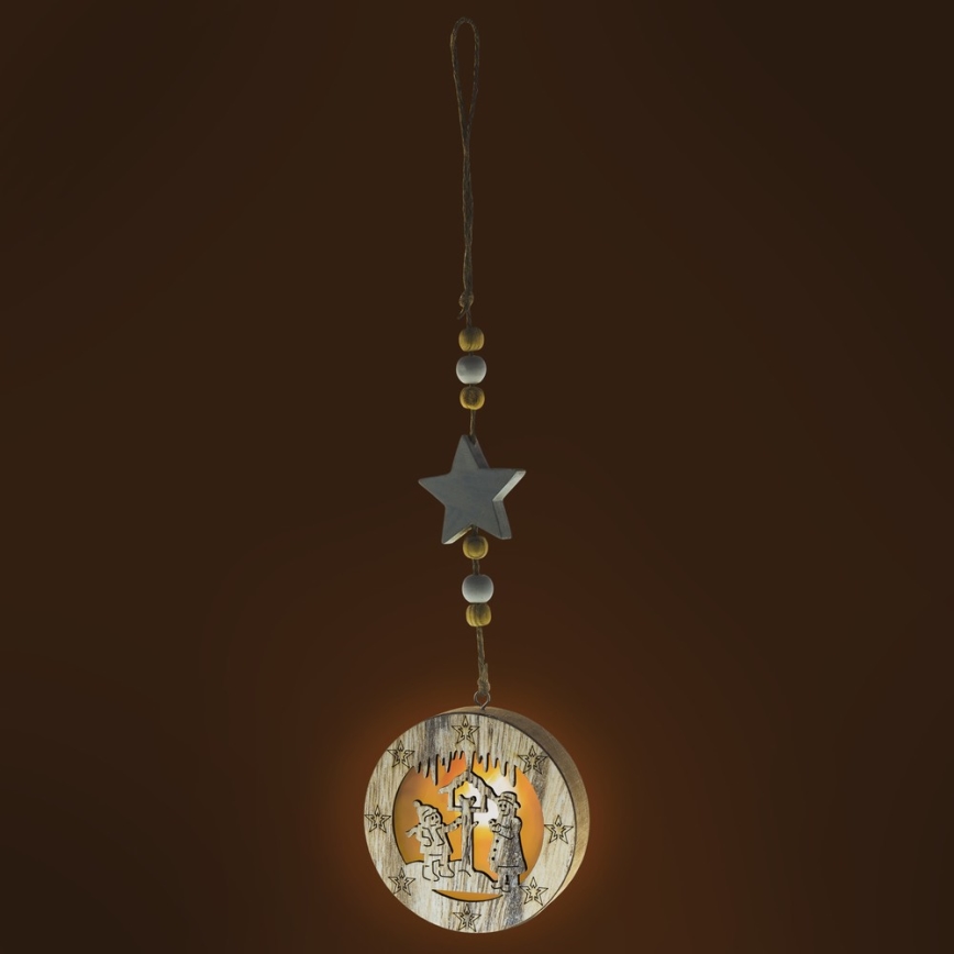 LED Decorazione natalizia LED/2xCR2032 bianco caldo