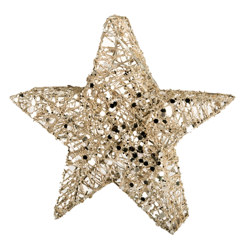Decorazione natalizia a LED LED/2 stelle AA