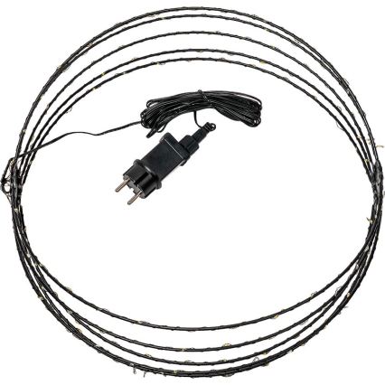 LED decorazione natalizia da esterno LED/2,1W/230V Ø 40 cm IP44 bianco caldo