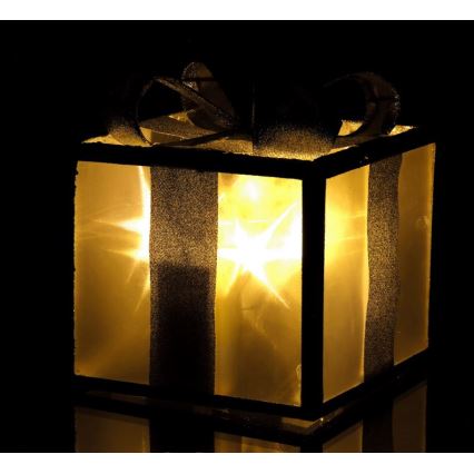 Decorazione natalizia LED LED/2xAA regalo da 15 cm