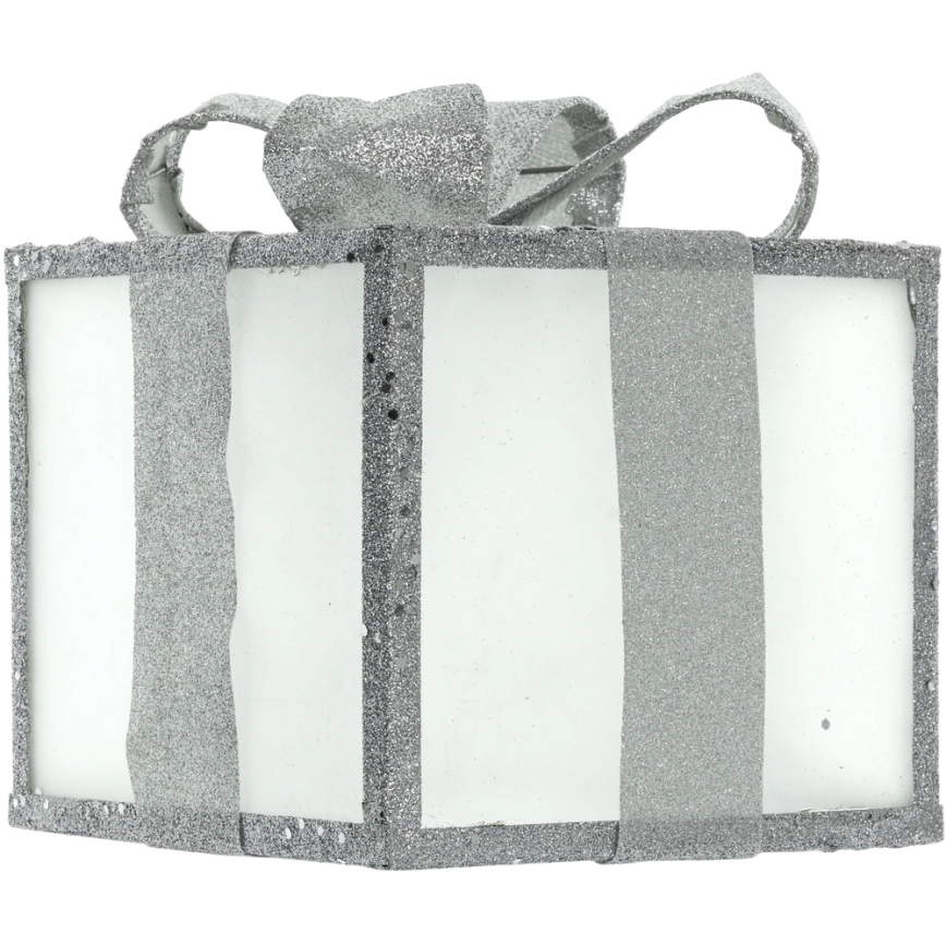 Decorazione natalizia LED LED/2xAA regalo da 15 cm