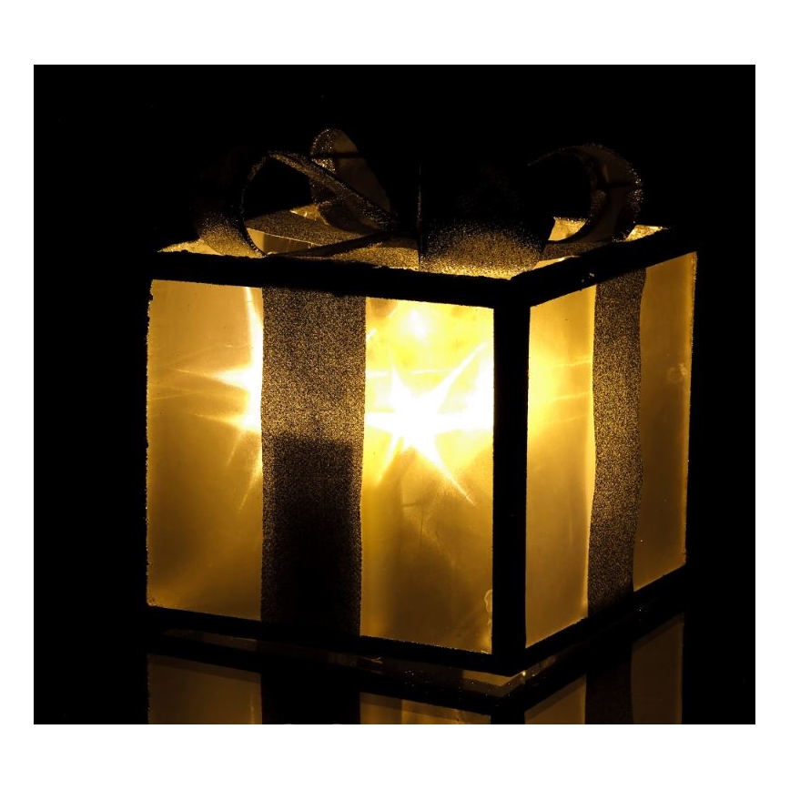 Decorazione natalizia LED LED/2xAA regalo da 20 cm