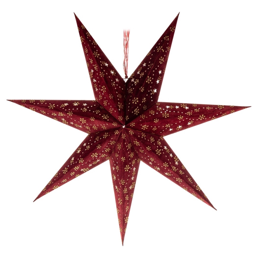 Decorazione natalizia LED LED/3xAA stella rossa