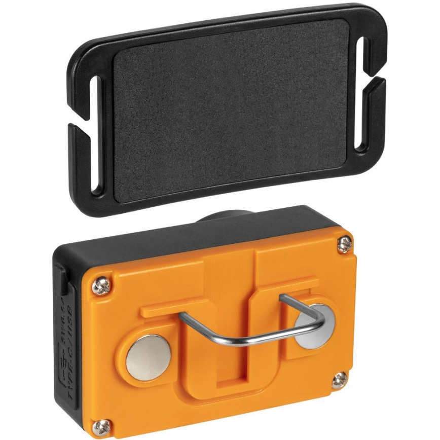 Torcia frontale ricaricabile a LED con sensore e funzione powerbank LED/1200 mAh IP44 nera