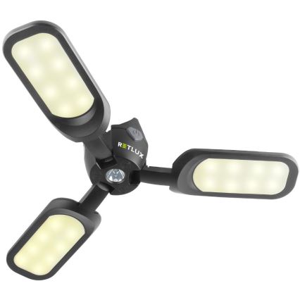 Lanterna da campeggio ricaricabile a LED con pannello solare LED/3W/1600 mAh IPX4
