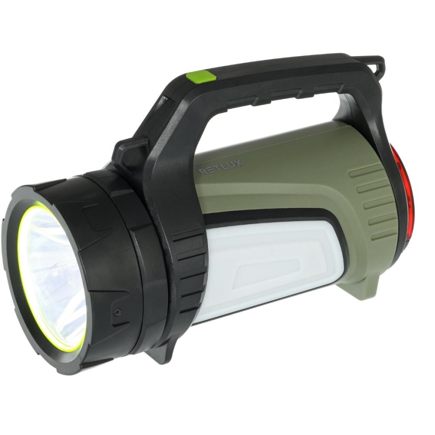 Retlux - Lanterna ricaricabile LED dimmerabile da esterno con funzione power bank LED/21W/4400 mAh IP44