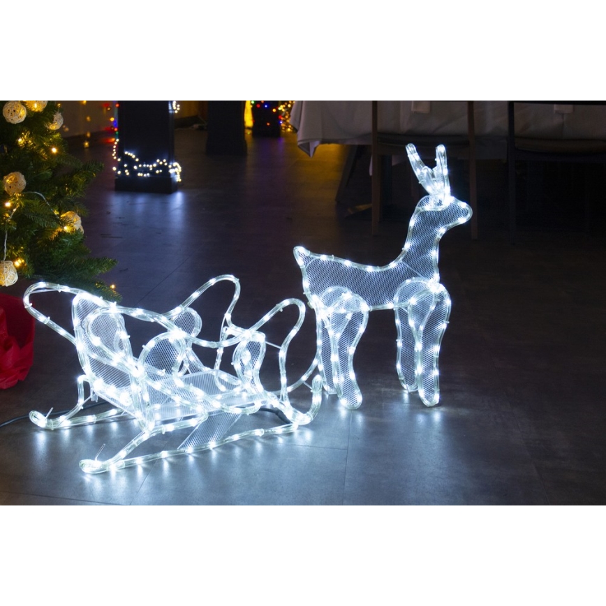 LED Decorazione natalizia per esterni LED/12W/230V IP44 renna