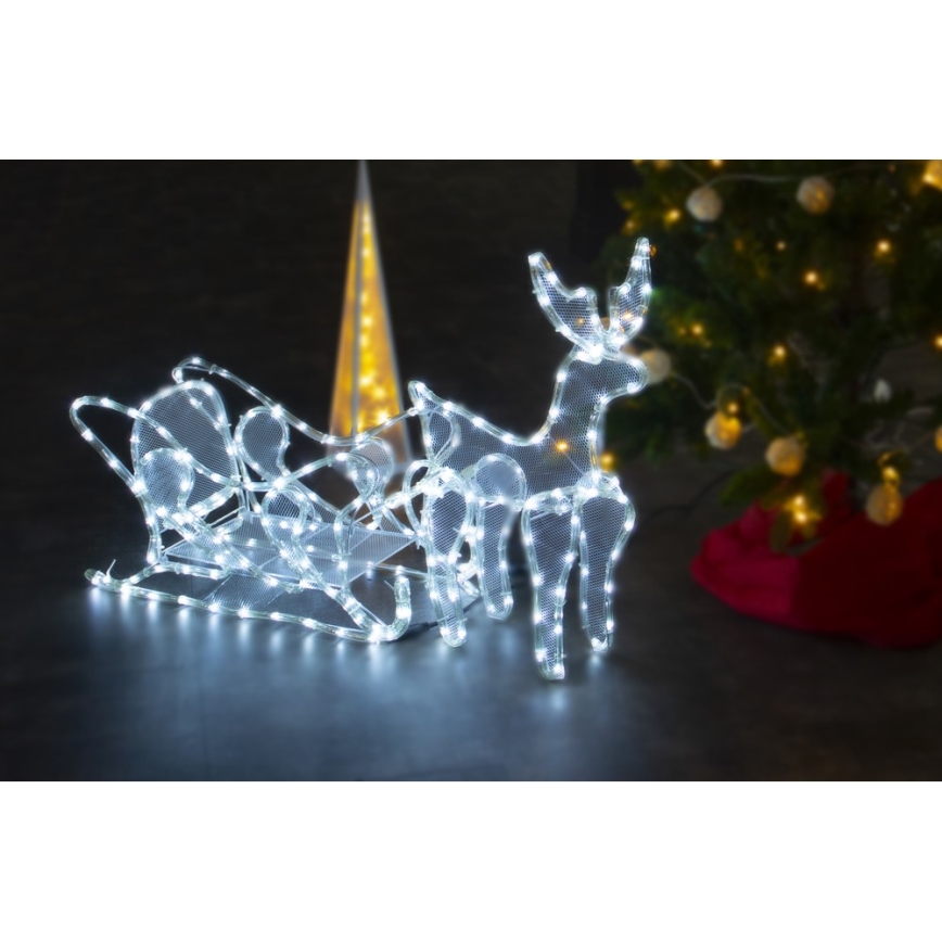 LED Decorazione natalizia per esterni LED/12W/230V IP44 renna