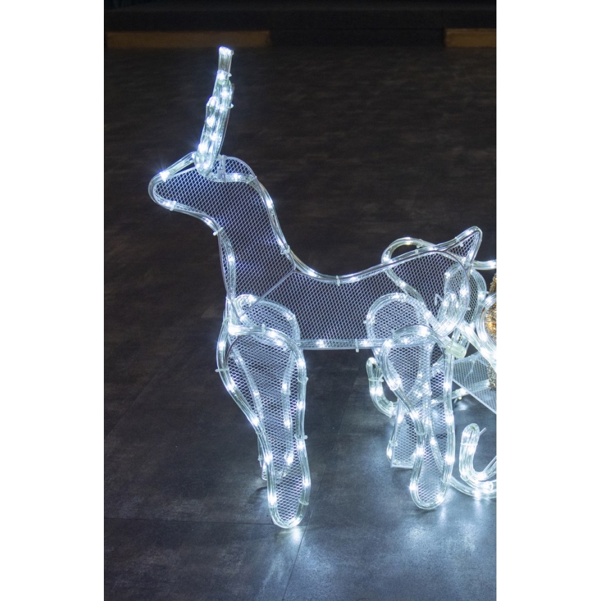 LED Decorazione natalizia per esterni LED/12W/230V IP44 renna