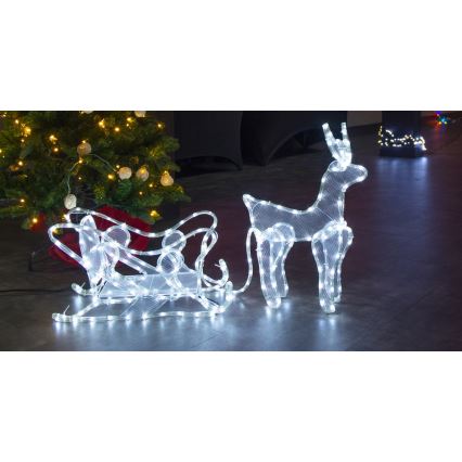 LED Decorazione natalizia per esterni LED/12W/230V IP44 renna