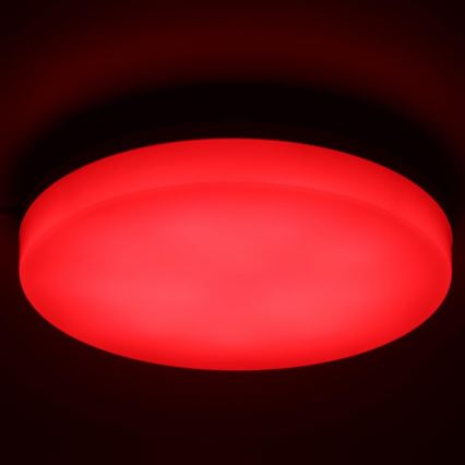 Plafoniera da bagno dimmerabile LED RGBW LED/20W/230V Wi-Fi IP44 bianco
