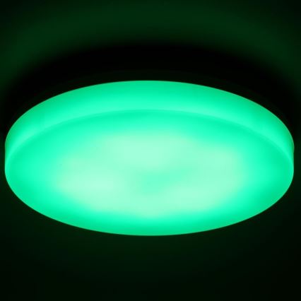 Plafoniera da bagno dimmerabile LED RGBW LED/20W/230V Wi-Fi IP44 bianco