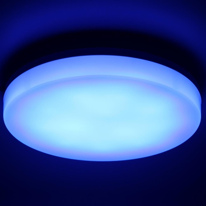 Plafoniera da bagno dimmerabile LED RGBW LED/20W/230V Wi-Fi IP44 bianco