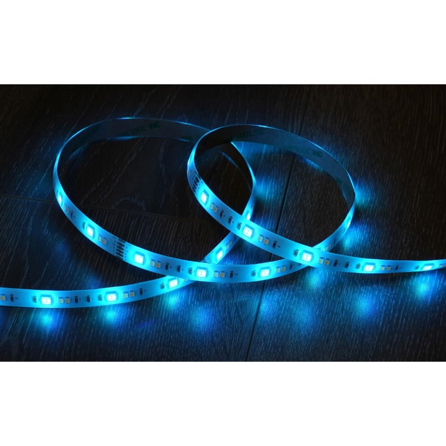 LED RGBW Smart dimmerabile striscia 5m LED/230V 2700-6500K Wi-Fi Tuya + telecomando
