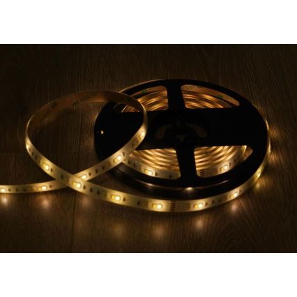 LED RGBW Smart dimmerabile striscia 5m LED/230V 2700-6500K Wi-Fi Tuya + telecomando