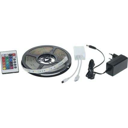 LED RGBW Smart dimmerabile striscia 5m LED/230V 2700-6500K Wi-Fi Tuya + telecomando