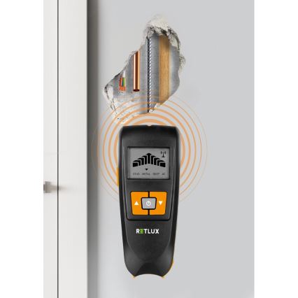 Rivelatore digitale del sottosuolo 4in1 9V 1x6LR61