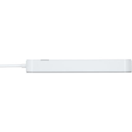 Smart estensione cavo con interruttore 4Z Tipo E + 2x USB-A + 1x USB-C 1,5m Wi-Fi Tuya bianco