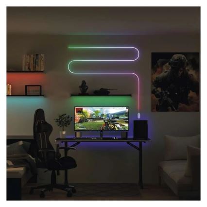 RGBIC Striscia LED dimmerabile GoSmart LED/33W/230V 5 m Wi-Fi Tuya