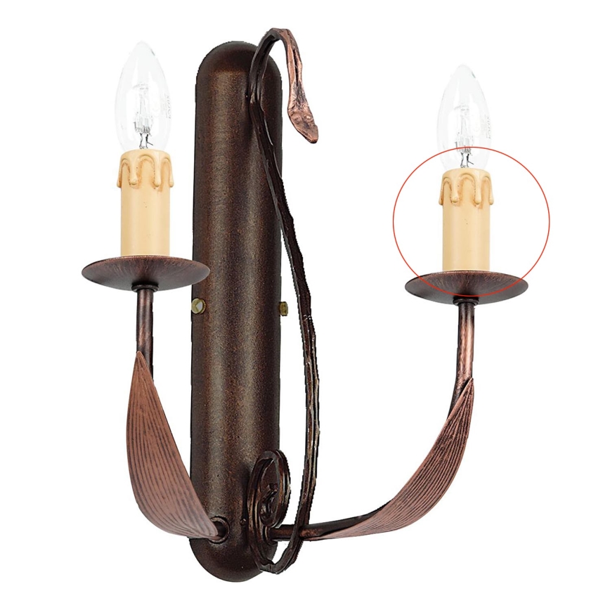 Ricambio candelabro per Applique LOARA E14