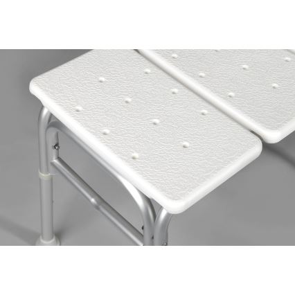 Ridder - Sedile per vasca da bagno con maniglione 70x63 cm bianco