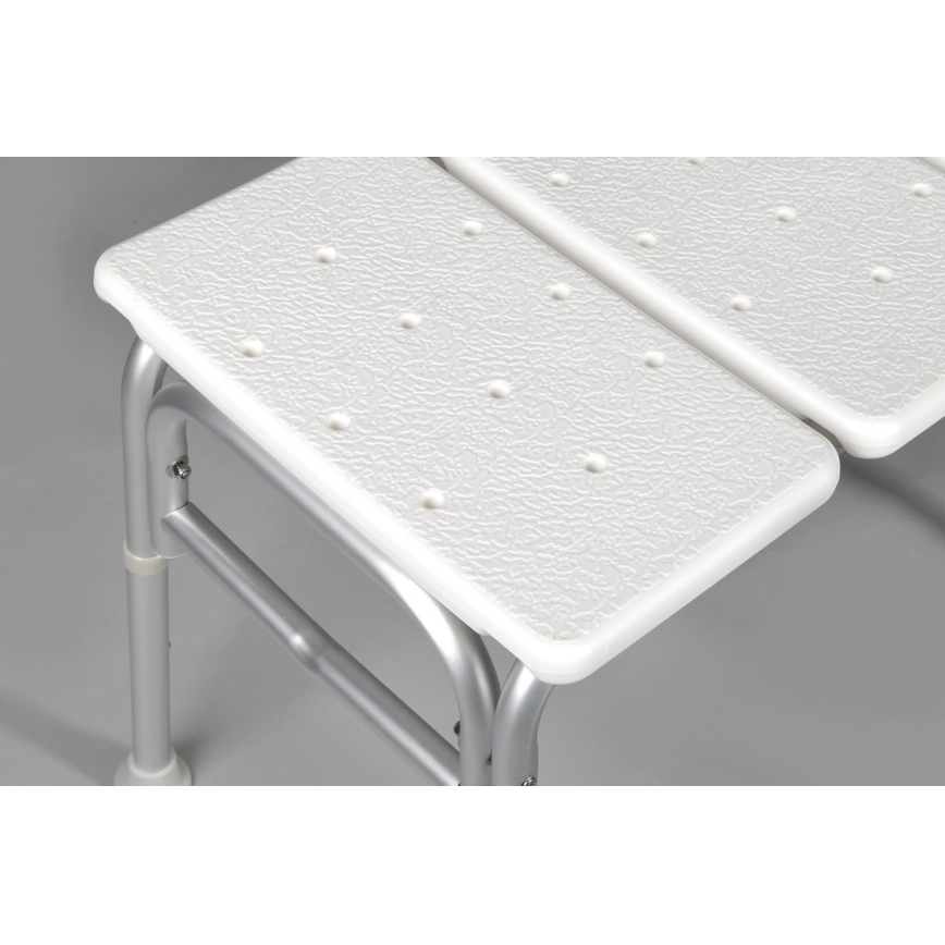 Ridder - Sedile per vasca da bagno con maniglione 70x63 cm bianco