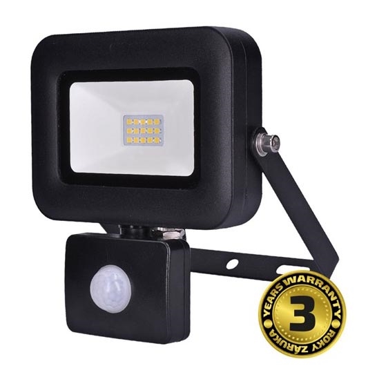 Riflettore LED con sensore LED/10W/230V IP44