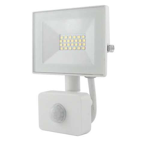 Riflettore LED con sensore LED/10W/230V IP64 800lm 4200K
