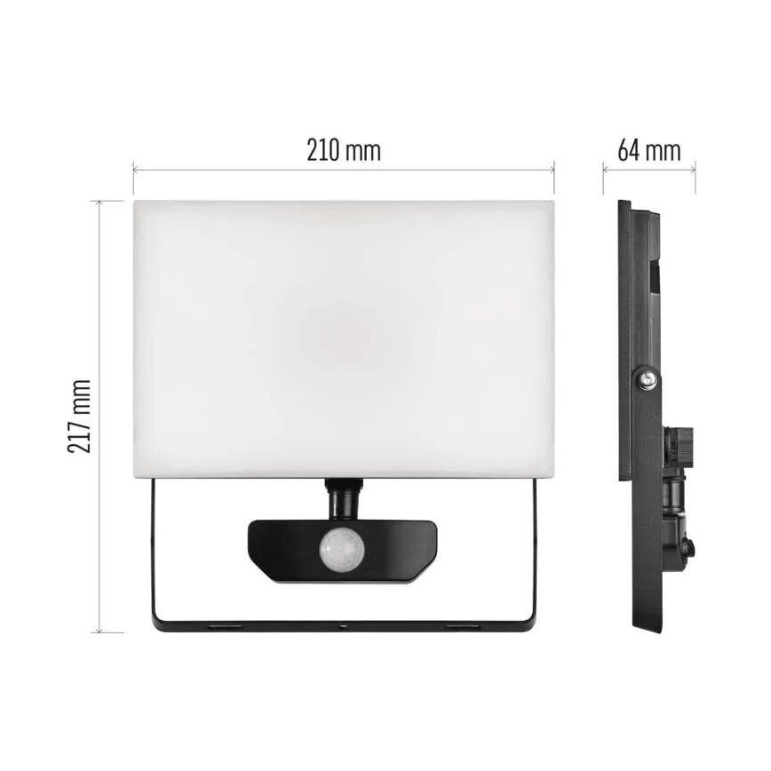 Riflettore LED con sensore TAMBO LED/50W/230V 4000K IP54