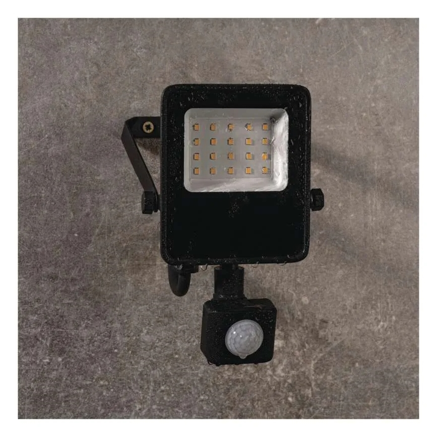 Riflettore LED con sensore VISIO LED/10W/230V 4000K IP65