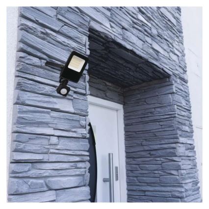 Riflettore LED con sensore VISIO LED/20W/230V 4000K IP65