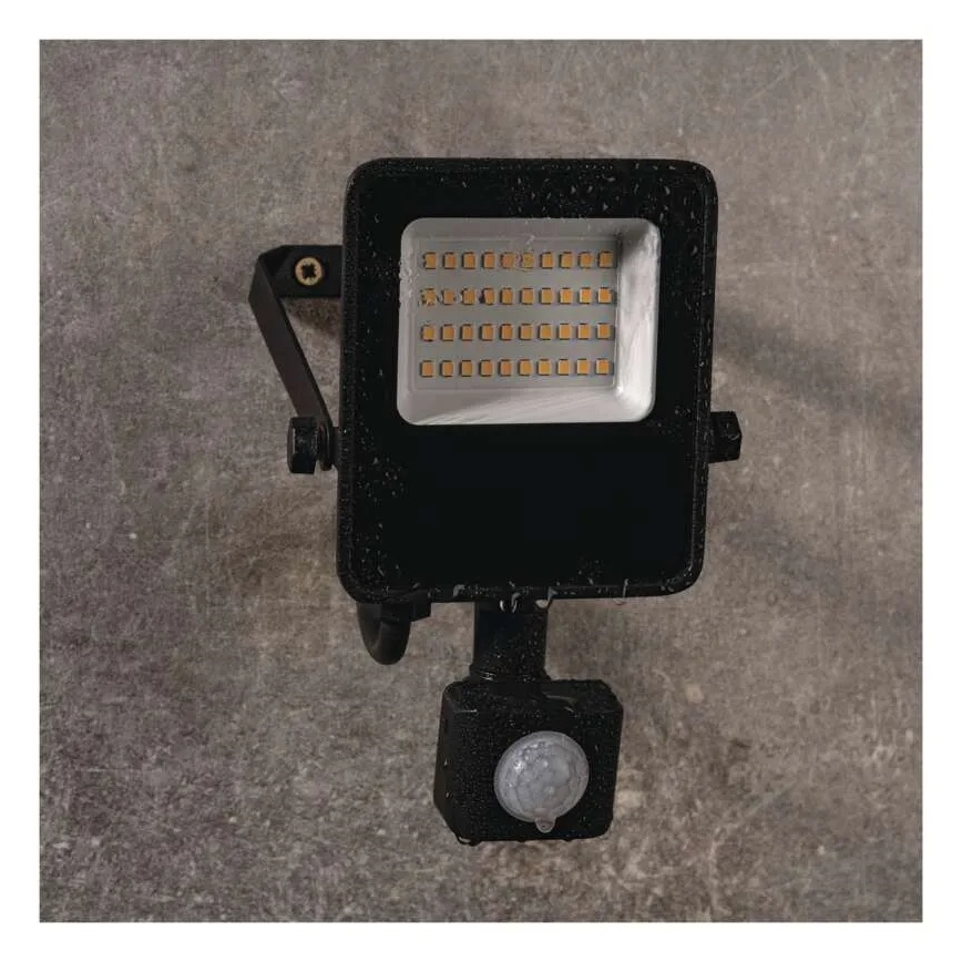 Riflettore LED con sensore VISIO LED/20W/230V 4000K IP65