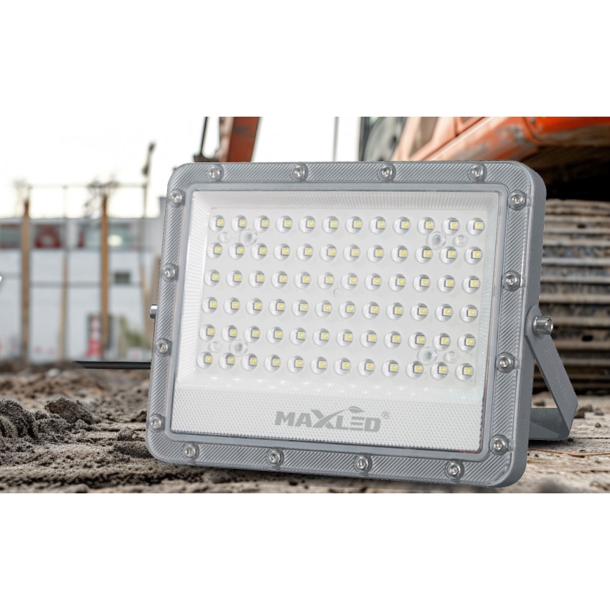 Riflettore LED da esterno LED/100W/230V 5000K IP65 grigio