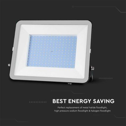 Riflettore LED da esterno SAMSUNG CHIP LED/200W/230V 4000K IP65 nero