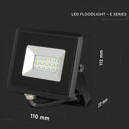 Riflettore LED LED/10W/230V IP65 verde