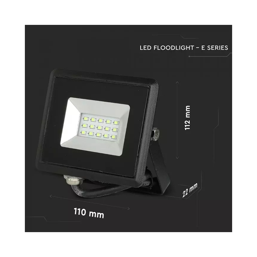 Riflettore LED LED/10W/230V IP65 verde