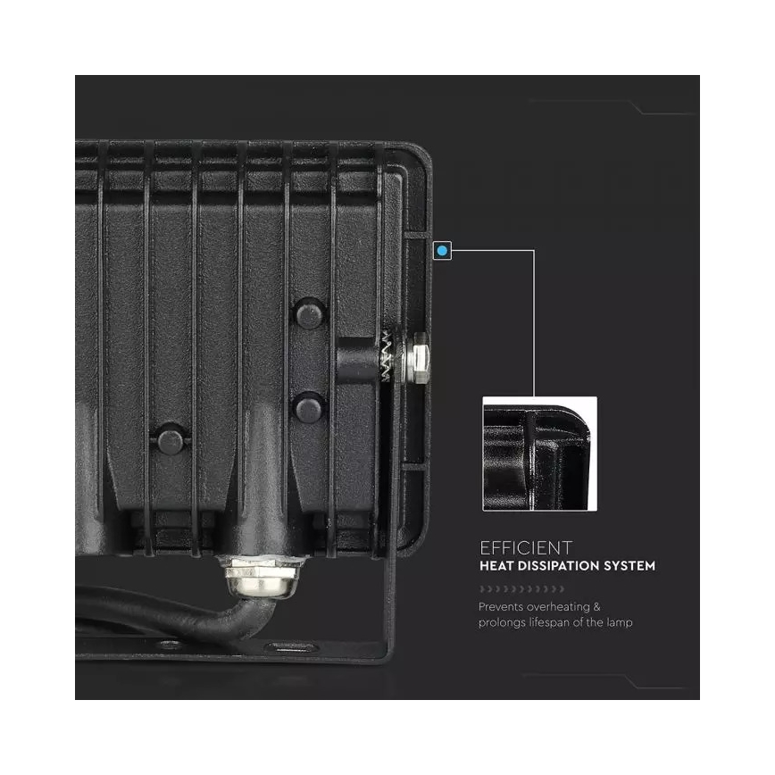 Riflettore LED LED/10W/230V IP65 verde